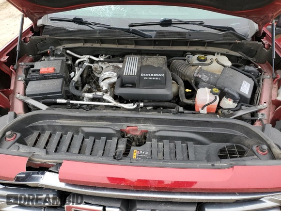 2021 GMC Sierra 1500 AT4 with VIN 3GTU9EET4MG461596, listed as a Copart auction lot 87712205 with 61,706 mi miles and Salvage Title. Bid and sale history available at carsss.com. Image 12.