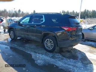 2023 Chevrolet Traverse LT Leather with VIN 1GNEVHKW7PJ260835, listed as a IAAI auction lot 41620347 with 18,488 mi miles. Bid and sale history available at carsss.com. Image 3.