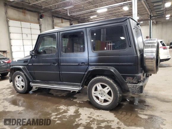 2008 Mercedes-Benz G-Class 5.0L with VIN WDCYR49E68X173677, listed as a Copart auction lot 43903035 with 128,210 mi miles and Clean Title. Bid and sale history available at carsss.com. Image 2.