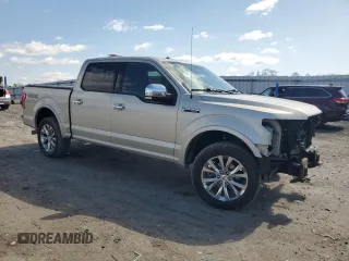 2017 Ford F-150 XL with VIN 1FTEW1EF6HFA17806, listed as a Copart auction lot 51717025 with 143,203 mi miles and Salvage Title. Bid and sale history available at carsss.com. Image 4.