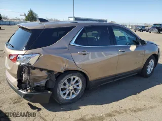 2018 Chevrolet Equinox LT with VIN 3GNAXJEV4JL362421, listed as a Copart auction lot 50538265 with 106,283 mi miles and Salvage Title. Bid and sale history available at carsss.com. Image 3.
