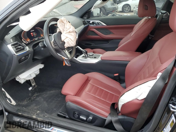 2023 BMW 4 Series M440i xDrive with VIN WBA13AR09PCM73339, listed as a Copart auction lot 74730934 with 13,704 mi miles and Salvage Title. Bid and sale history available at DreamBid. Image 7.