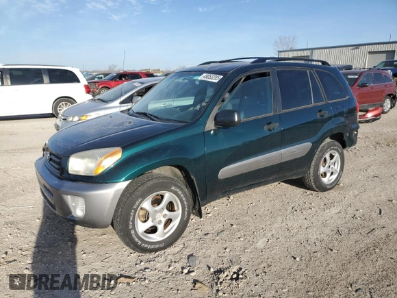 2003 Toyota RAV4 with VIN JTEGH20V430090445, listed as a Copart auction lot 49053285 with 194,824 mi miles and Salvage Title. Bid and sale history available at carsss.com. Image 1.
