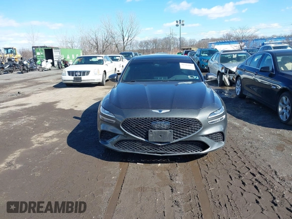 2023 Genesis G70 2.0T z VIN KMTG34TA9PU109174, wystawiony jako IAAI lot #41582887 z przebiegiem 72 996 mil mil oraz . Historia ofert i sprzedaży dostępna na DreamBid. Obrazek 12.