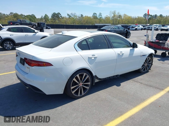 2020 Jaguar XE S with VIN SAJAE4FX8LCP65141, listed as a IAAI auction lot 41895834 with 54,677 mi miles and . Bid and sale history available at DreamBid. Image 4.