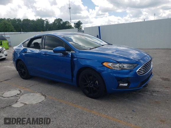 2020 Ford Fusion SE z VIN 3FA6P0HD9LR148574, wystawiony jako Copart lot #56694155 z przebiegiem 89 994 mil mil oraz Szkoda całkowita • Salvage title. Historia ofert i sprzedaży dostępna na DreamBid. Obrazek 4.