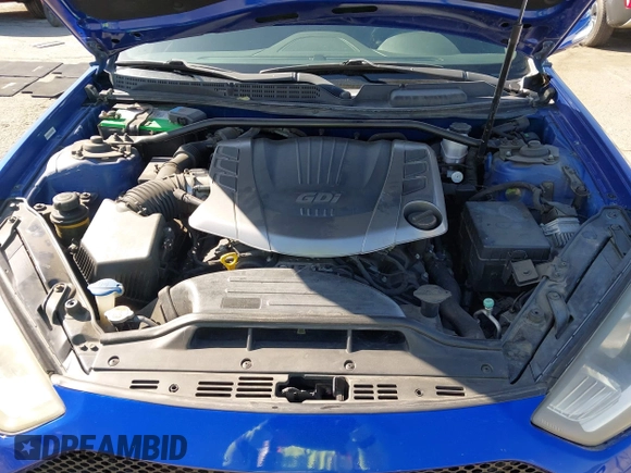 2013 Hyundai Genesis Coupe Grand Touring with VIN KMHHU6KJ5DU092555, listed as a IAAI auction lot 41959840 with 52,016 mi miles and . Bid and sale history available at DreamBid. Image 10.