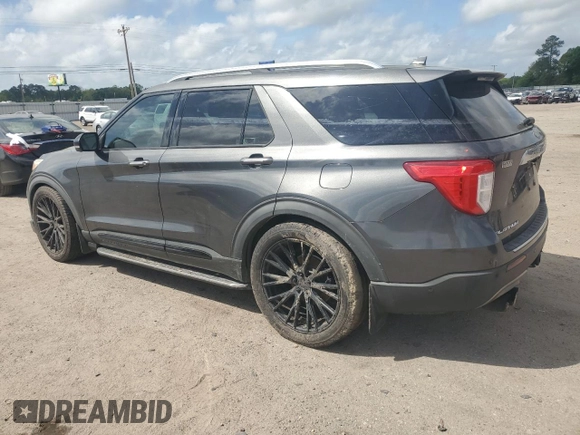 2020 Ford Explorer Platinum with VIN 1FM5K8HC5LGA34794, listed as a Copart auction lot 51812355 with Not provided miles and Salvage title. Bid and sale history available at DreamBid. Image 2.