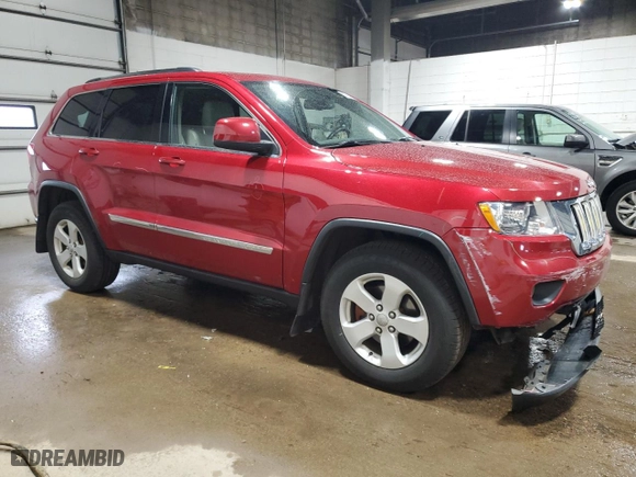 2011 Jeep Grand Cherokee Laredo with VIN 1J4RR4GG1BC511204, listed as a Copart auction lot 52732175 with 122,311 mi miles and Salvage Title. Bid and sale history available at carsss.com. Image 4.