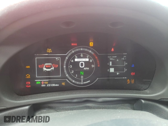2023 Toyota 86 Premium with VIN JF1ZNBF17P8755944, listed as a Copart auction lot 49146795 with 23,108 mi miles and Salvage Title. Bid and sale history available at DreamBid. Image 9.