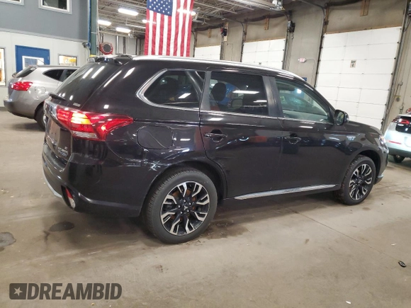 2018 Mitsubishi Outlander SEL with VIN JA4J24A56JZ067015, listed as a Copart auction lot 57688615 with 149,196 mi miles and Clean title. Bid and sale history available at DreamBid. Image 3.