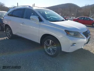2015 Lexus RX 350 with VIN 2T2ZK1BA2FC182145, listed as a IAAI auction lot 41824791 with 115,806 mi miles. Bid and sale history available at carsss.com. Image 1.