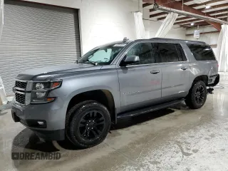 2019 Chevrolet Suburban LT z VIN 1GNSKHKC7KR234280, wystawiony jako Copart lot #56954805 z przebiegiem 144 230 mil mil oraz Szkoda całkowita • Salvage title. Historia ofert i sprzedaży dostępna na DreamBid. Obrazek 1.