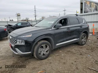 2022 Hyundai Santa Fe SEL with VIN 5NMS2DAJ7NH379569, listed as a Copart auction lot 89164455 with 79,858 mi miles and Salvage Title. Bid and sale history available at carsss.com. Image 1.