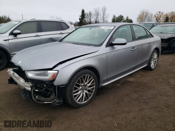 2015 Audi A4 Komfort с VIN WAUBFCFL4FN003714, выставлен на аукционе Copart как лот 81645754 с пробегом 210 114 миль миль и Списание • Salvage title. История ставок и продаж доступна на DreamBid. Изображение 1.