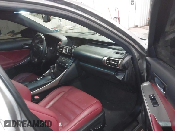 2015 Lexus IS 250 with VIN JTHBF1D25F5059385, listed as a IAAI auction lot 41565158 with 115,646 mi miles. Bid and sale history available at carsss.com. Image 5.