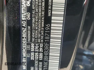 2024 Mercedes-Benz GLC with VIN W1NKJ8HB3RF187196, listed as a Copart auction lot 65767724 with 1,473 mi miles and Salvage Title. Bid and sale history available at carsss.com. Image 15.