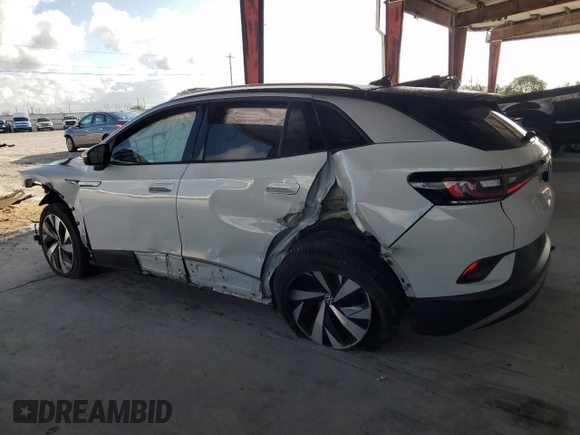 2021 Volkswagen ID.4 Pro S z VIN WVGKMPE23MP057771, wystawiony jako Copart lot #55903545 z przebiegiem 63 522 mil mil oraz Nie do naprawy • Non repairable. Historia ofert i sprzedaży dostępna na DreamBid. Obrazek 2.