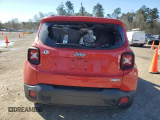 2015 Jeep Renegade Latitude with VIN ZACCJABT6FPC01492, listed as a Copart auction lot 48051185 with Not Provided miles and Salvage Title. Bid and sale history available at DreamBid. Image 6.