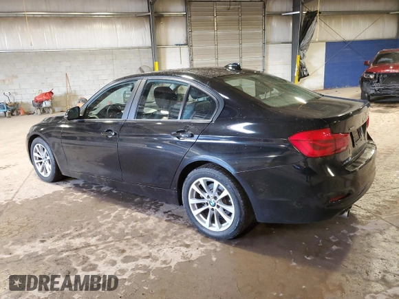 2018 BMW 3 Series 320i xDrive with VIN WBA8E5G56JNV02449, listed as a Copart auction lot 48788795 with 117,474 mi miles and Salvage Title. Bid and sale history available at carsss.com. Image 2.