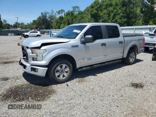 2016 Ford F-150 XL with VIN 1FTEW1CP0GKF41082, listed as a Copart auction lot 62001965 with 205,027 mi miles and Salvage title. Bid and sale history available at DreamBid. Image 1.