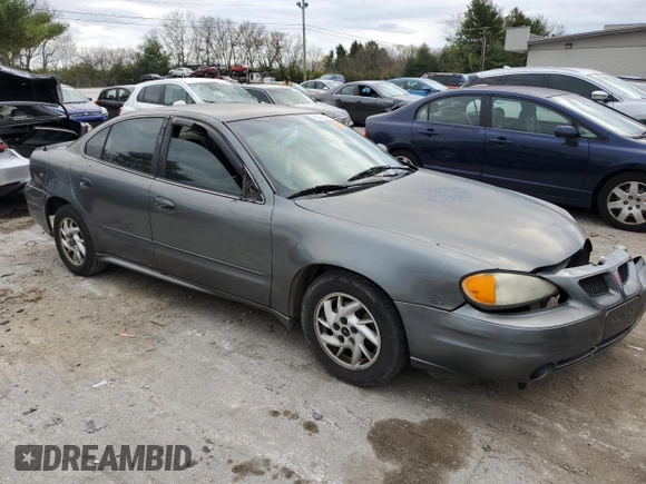 2004 Pontiac Grand Am SE2 with VIN 1G2NG52E44M503315, listed as a Copart auction lot 78872554 with 0 mi miles and Salvage Title. Bid and sale history available at carsss.com. Image 4.