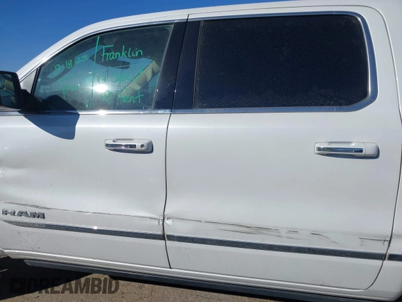 2020 Ram 1500 Limited with VIN 1C6SRFHT7LN258515, listed as a IAAI auction lot 41661635 with 125,699 mi miles and . Bid and sale history available at DreamBid. Image 15.
