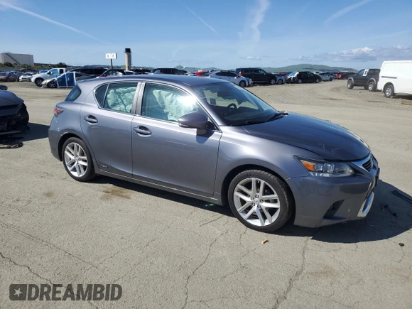 2016 Lexus CT 200h z VIN JTHKD5BH3G2276800, wystawiony jako Copart lot #49264825 z przebiegiem 82 841 mil mil oraz Szkody całkowita. Historia ofert i sprzedaży dostępna na DreamBid. Obrazek 4.