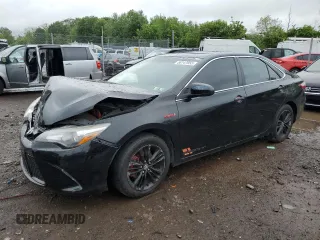 2017 Toyota Camry Hybrid LE z VIN 4T1BD1FK3HU220308, wystawiony jako Copart lot #58147055 z przebiegiem 64 392 mil mil oraz Szkoda całkowita • Salvage title. Historia ofert i sprzedaży dostępna na DreamBid. Obrazek 1.