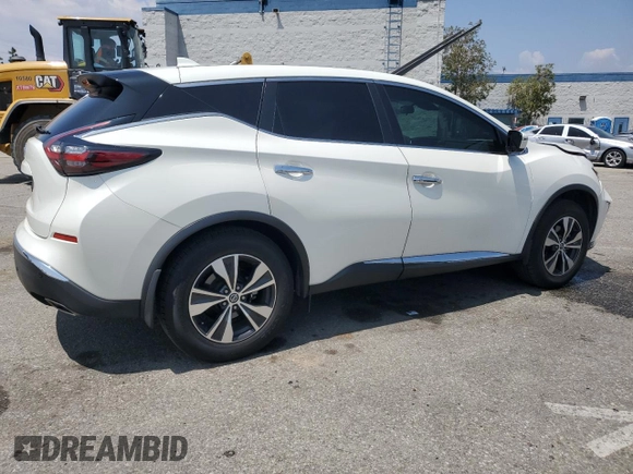 2020 Nissan Murano S with VIN 5N1AZ2AJ8LN151264, listed as a Copart auction lot 55690195 with 58,065 mi miles and Salvage title. Bid and sale history available at DreamBid. Image 3.