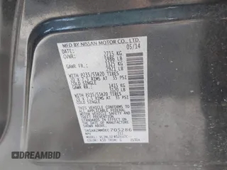 2014 Nissan Pathfinder S z VIN 5N1AR2MM0EC705286, wystawiony jako IAAI lot #41909850 z przebiegiem 136 091 mil mil oraz . Historia ofert i sprzedaży dostępna na DreamBid. Obrazek 9.