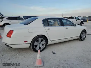 2010 Bentley Continental Flying Spur with VIN SCBBR9ZA7AC064280, listed as a Copart auction lot 87879005 with 26,476 mi miles and Non Repairable. Bid and sale history available at carsss.com. Image 3.