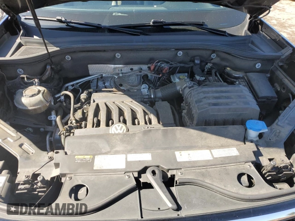 2021 Volkswagen Atlas SEL R-Line with VIN 1V2SR2CA3MC601341, listed as a Copart auction lot 52170625 with 98,828 mi miles and Salvage title. Bid and sale history available at DreamBid. Image 14.