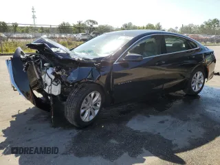 2025 Chevrolet Malibu LT with VIN 1G1ZD5ST5SF147505, listed as a Copart auction lot 52877385 with 6,783 mi miles and Non Repairable. Bid and sale history available at DreamBid. Image 1.