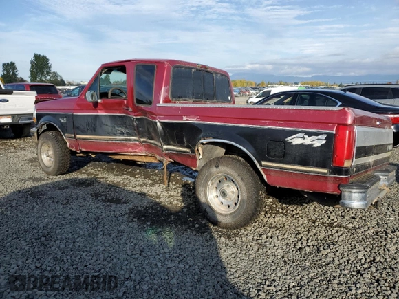 1995 Ford F-150 with VIN 1FTEX14H1SKB03880, listed as a Copart auction lot 77352324 with 0 mi miles and Salvage Title. Bid and sale history available at carsss.com. Image 2.