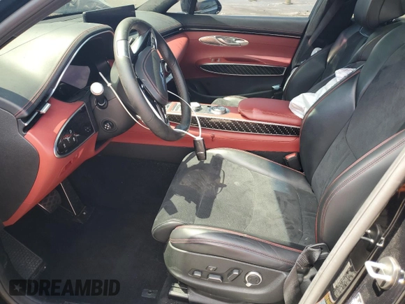 2022 Genesis GV70 Sport с VIN KMUMCDTC8NU021813, выставлен на аукционе Copart как лот 60446205 с пробегом 38 285 миль миль и Списание • Salvage title. История ставок и продаж доступна на DreamBid. Изображение 7.