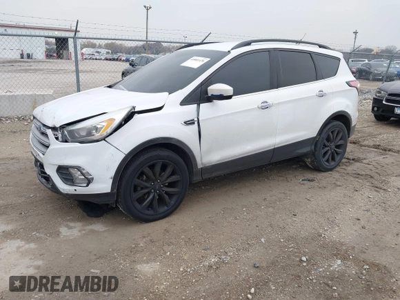 2017 Ford Escape SE with VIN 1FMCU0G94HUA55492, listed as a IAAI auction lot 40881436 with 168,481 mi miles and . Bid and sale history available at carsss.com. Image 19.