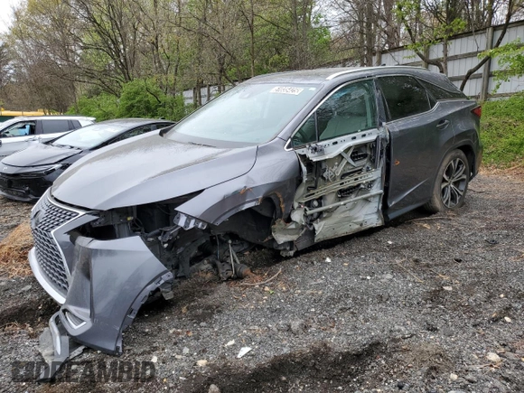 2021 Lexus RX 350 with VIN 2T2HZMDA4MC291886, listed as a Copart auction lot 51035425 with 23,452 mi miles and Clean Title. Bid and sale history available at DreamBid. Image 1.
