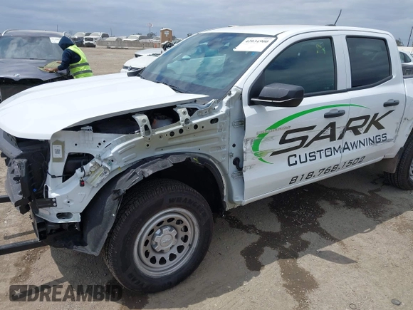 2024 Chevrolet Colorado 2WD Work Truck with VIN 1GCGSBEC9R1264543, listed as a IAAI auction lot 42034900 with 5,810 mi miles and . Bid and sale history available at DreamBid. Image 6.