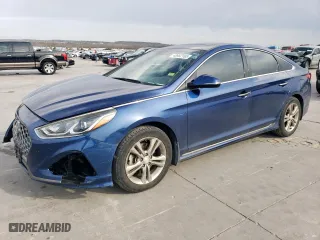 2019 Hyundai Sonata Sport with VIN 5NPE34AF8KH796431, listed as a Copart auction lot 48962165 with 109,685 mi miles and Salvage Title. Bid and sale history available at carsss.com. Image 1.