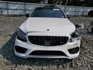 2018 Mercedes-Benz C 43 AMG z VIN 55SWF6EB3JU270248, wystawiony jako Copart lot #60402395 z przebiegiem 91 502 mil mil oraz Szkoda całkowita • Salvage title. Historia ofert i sprzedaży dostępna na DreamBid. Obrazek 5.