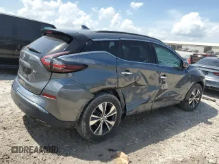 2019 Nissan Murano S with VIN 5N1AZ2MJ9KN122219, listed as a Copart auction lot 51909995 with 61,598 mi miles and Salvage Title. Bid and sale history available at DreamBid. Image 3.