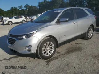2021 Chevrolet Equinox LT with VIN 3GNAXKEV0MS168517, listed as a Copart auction lot 51985345 with 80,622 mi miles and Non repairable. Bid and sale history available at DreamBid. Image 1.