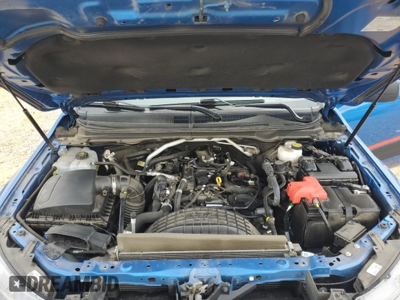2021 Ford Ranger XL z VIN 1FTER4FHXMLD75642, wystawiony jako Copart lot #43826225 z przebiegiem 19 850 mil mil oraz Szkoda całkowita • Salvage title. Historia ofert i sprzedaży dostępna na DreamBid. Obrazek 11.
