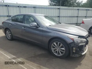 2018 Infiniti Q50 3.0t LUXE with VIN JN1EV7AR3JM440451, listed as a Copart auction lot 70054044 with 112,855 mi miles and Salvage Title. Bid and sale history available at carsss.com. Image 4.