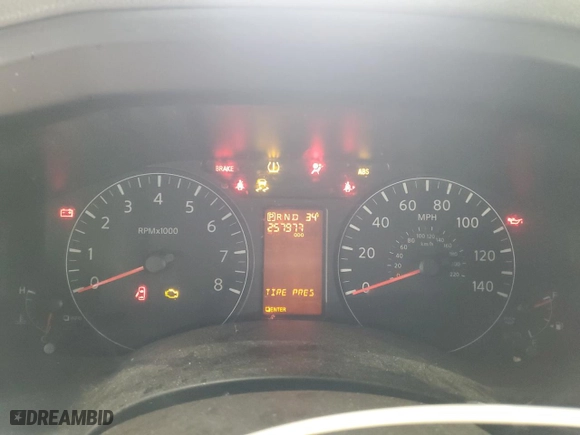 2018 Nissan NV Cargo S with VIN 1N6BF0LY5JN810069, listed as a Copart auction lot 43775445 with 257977 miles and Salvage Title. Bid and sale history available at carsss.com. Image 9.