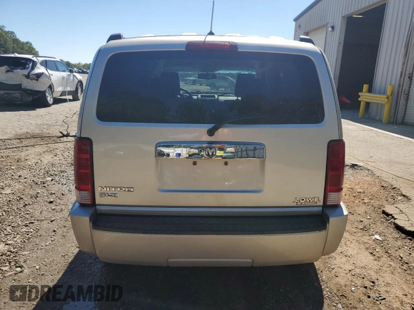 2008 Dodge Nitro SLT with VIN 1D8GT58K68W228975, listed as a Copart auction lot 75623394 with 129,770 mi miles and Salvage Title. Bid and sale history available at DreamBid. Image 6.
