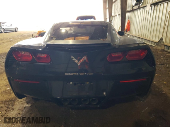 2015 Chevrolet Corvette 2LT with VIN 1G1YD2D74F5113612, listed as a Copart auction lot 64513244 with 169,205 mi miles and Salvage Title. Bid and sale history available at carsss.com. Image 6.