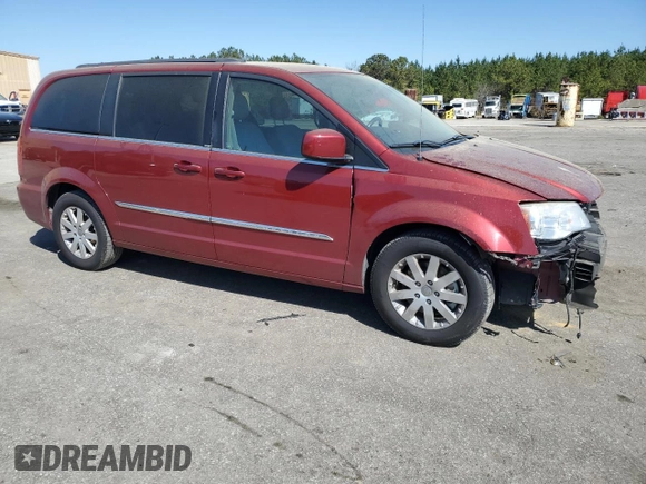 2014 Chrysler Town & Country Touring with VIN 2C4RC1BG7ER292855, listed as a Copart auction lot 50537675 with 164,903 mi miles and Salvage Title. Bid and sale history available at carsss.com. Image 4.