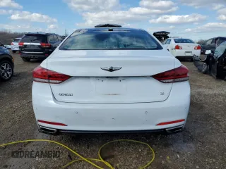 2015 Hyundai Genesis 3.8L with VIN KMHGN4JE2FU100373, listed as a Copart auction lot 50144325 with 89,547 mi miles and Salvage Title. Bid and sale history available at carsss.com. Image 6.